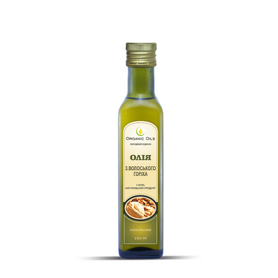 Натуральное масло из грецкого ореха, 250 мл, Organic Oils фото