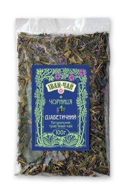 Фиточай Иван-чай + черника (диабетический) , 100г Иван-Чай фото