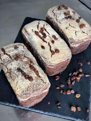 Безглютеновый амарантовый хлеб Особый с изюмом, 400 г, Grand Amaranth фото