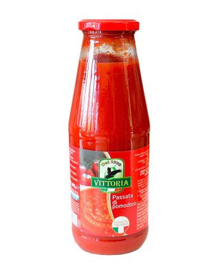 Натуральное томатное пюре, 690 г, Vittoria фото