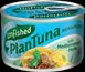 Веганський рослинний тунець з соєвого білка з травами, з глютеном, 150 г, Unfished фото 1