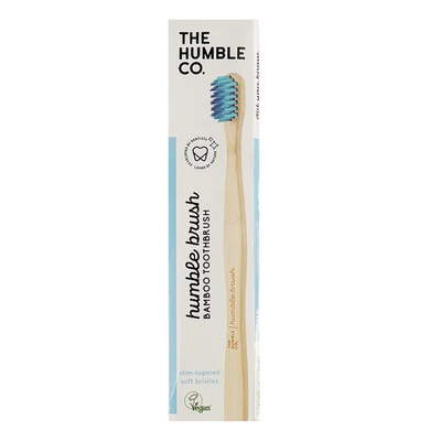 Натуральная зубная щетка бамбуковая средней жесткости, Humble фото